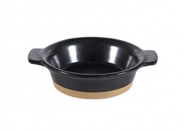 Igneous Black Individual Dish